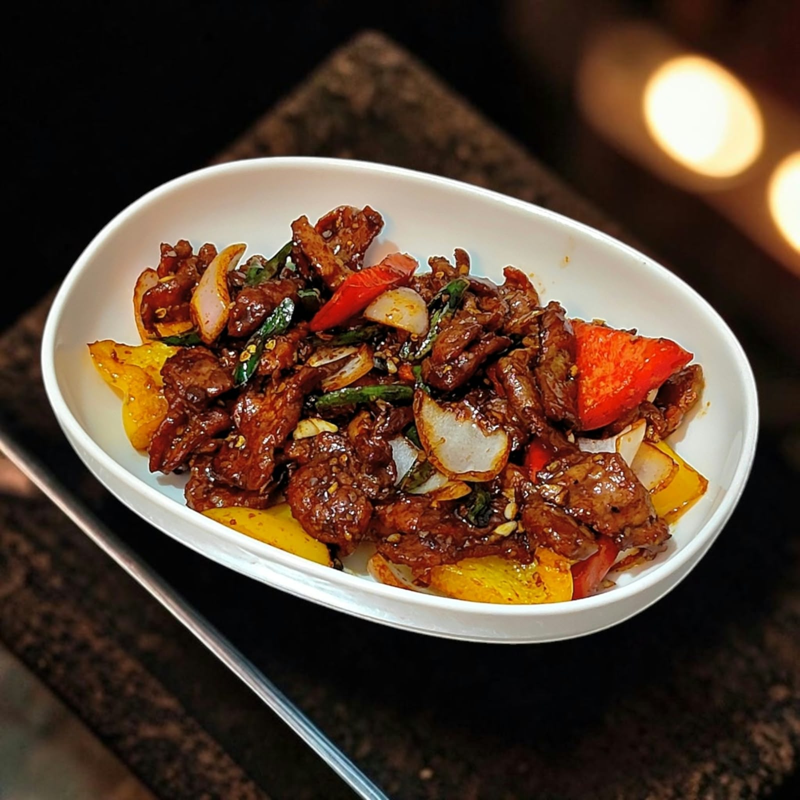 Chilli Beef [Dry]